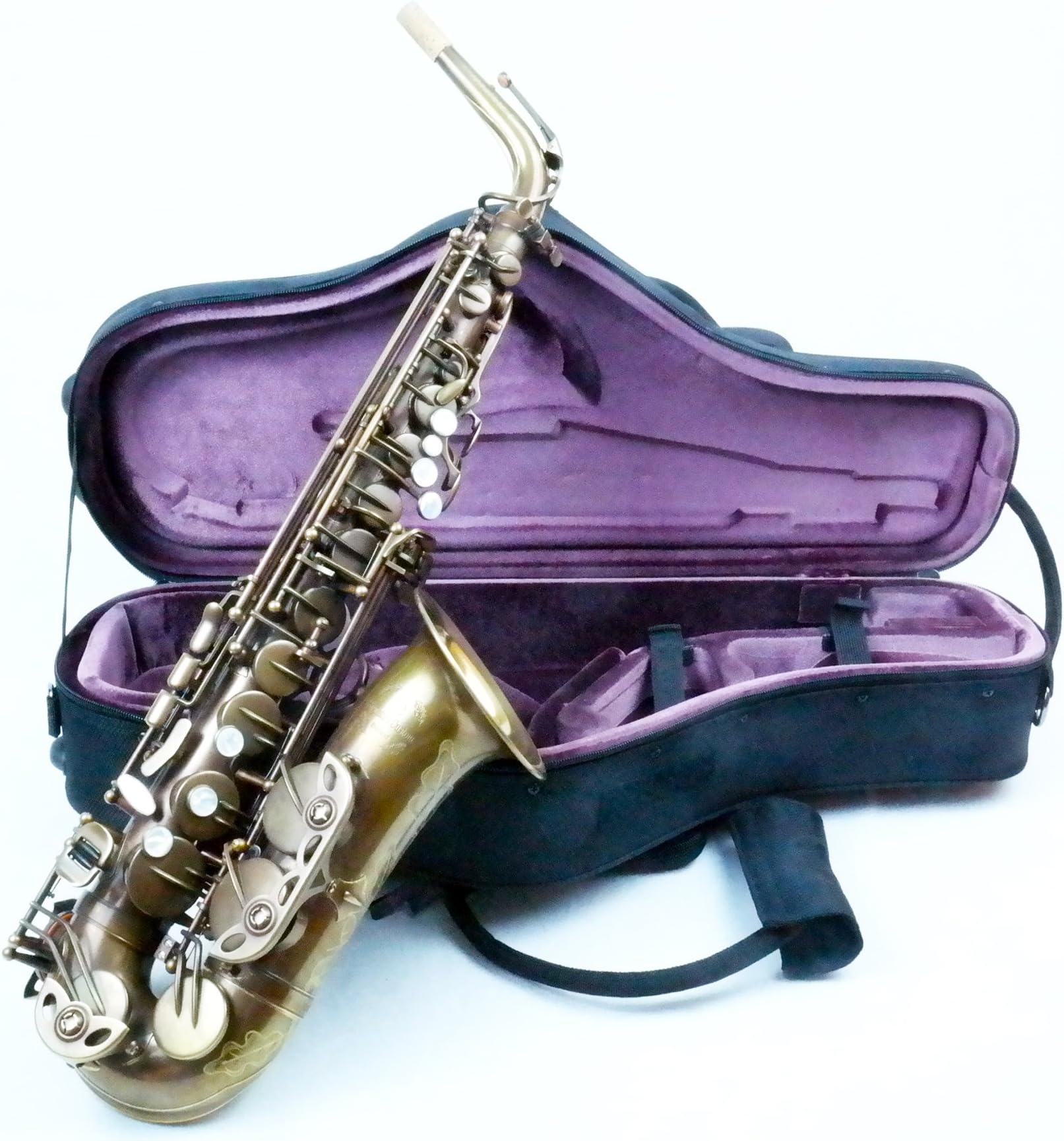 TREVOR JAMES SIGNATURE CUSTOM "RAW" ALTO SAXOPHONE 37SC-A569B