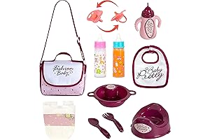 Fash N Kolor Baby Doll Diaper Bag and Accessories