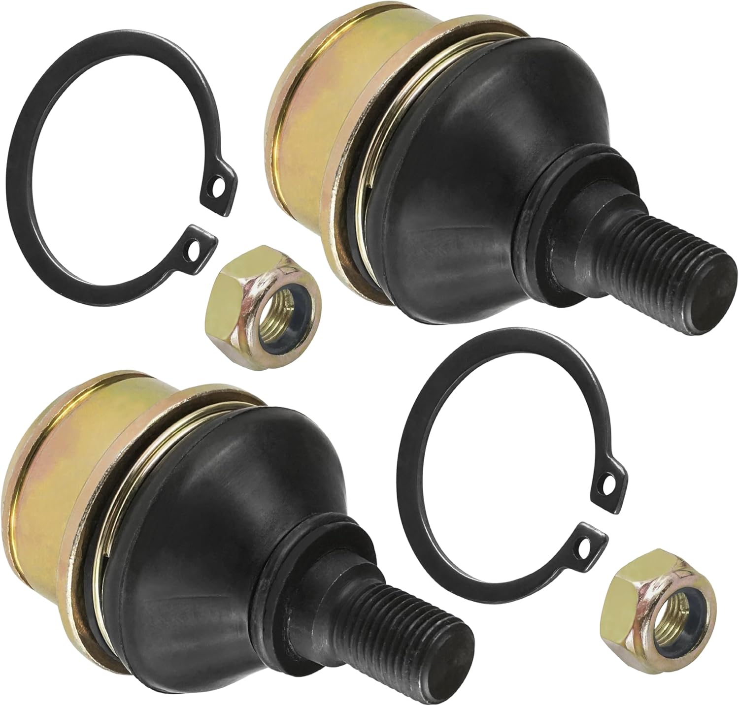 Caltric 2 Front Suspension Knuckle Lower Ball Joint Compatible With John Deere Am146020