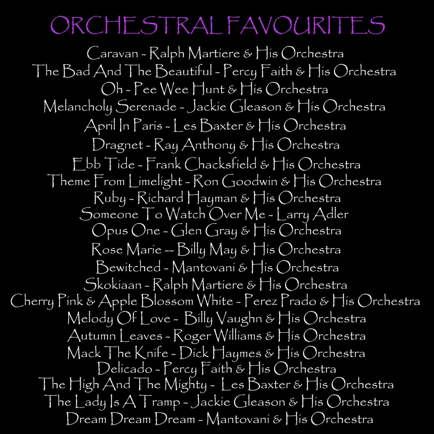 Roger Williams and His Orchestra