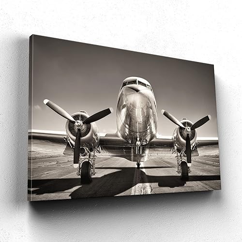 Miniatura 8 de Decoración militar de avión AC-130, decoración de pared de cañón de aire, póster de aviación, arte de pared de aviación, póster de avión de