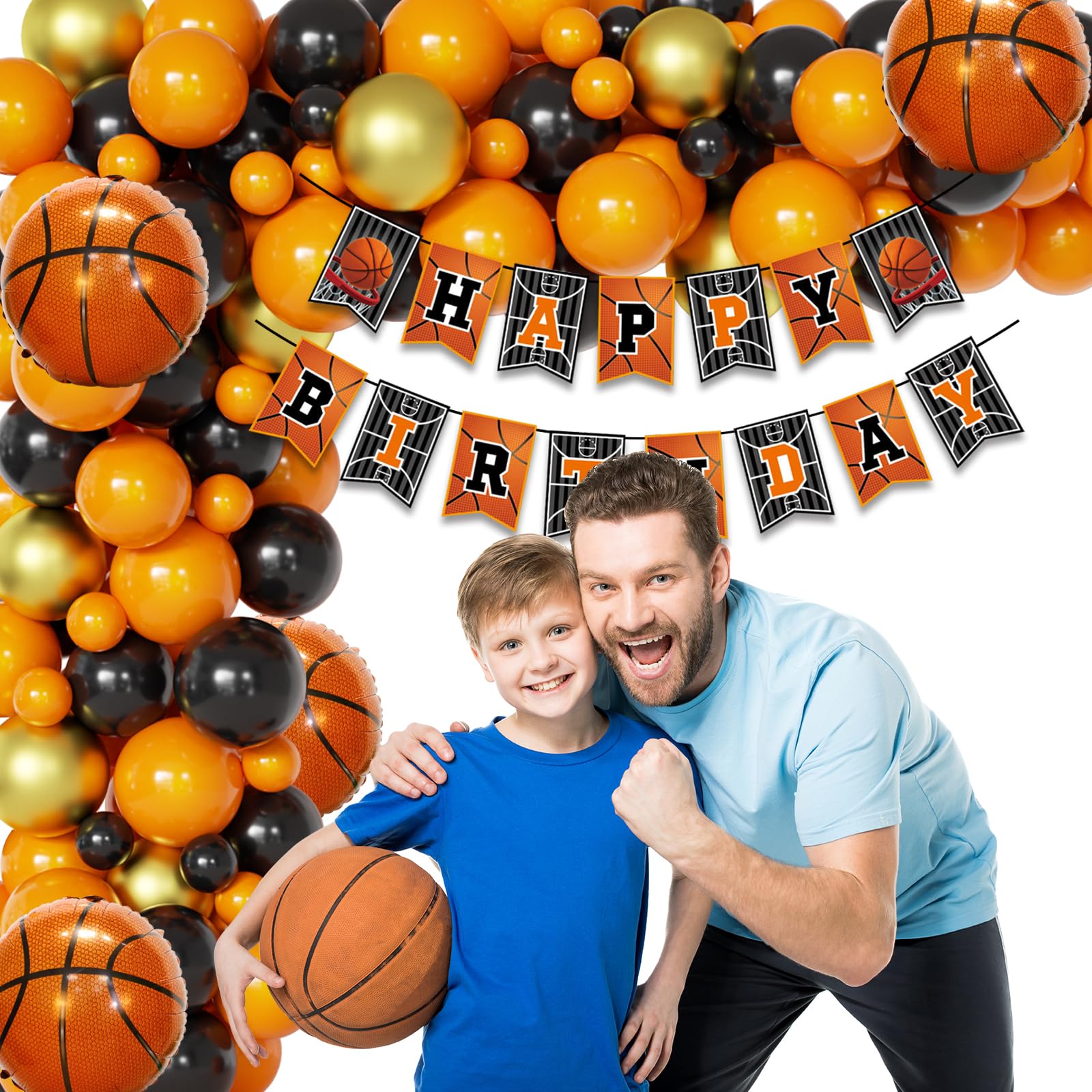 149 Piezas De Decoraciones De Fiesta De Baloncesto - Suministros Para