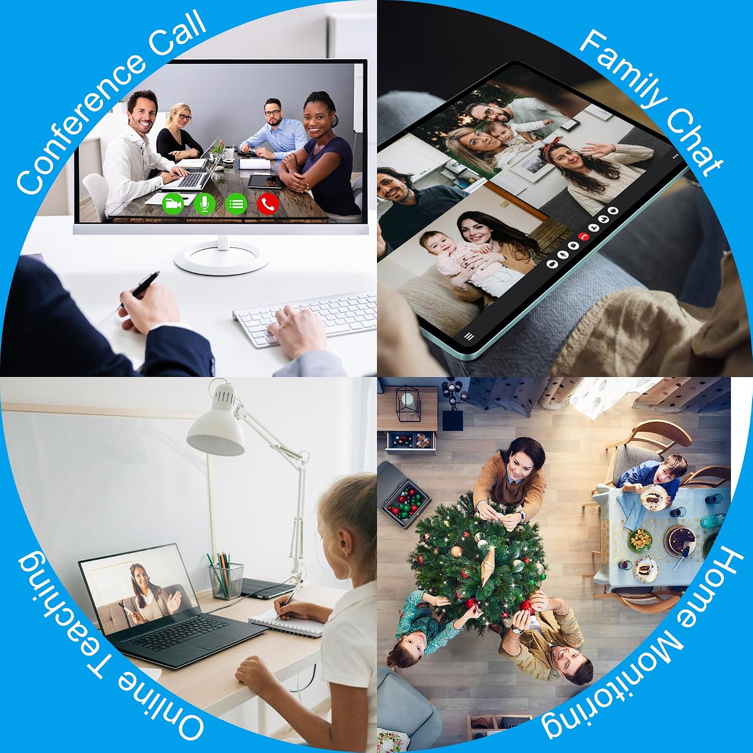 100fps USB Webcam 2MP 1080P, 2.8-12mm Varifocal Lens, Plug and Play, OpenCV-Compatible for Video Conference, Linux/Windows/Android