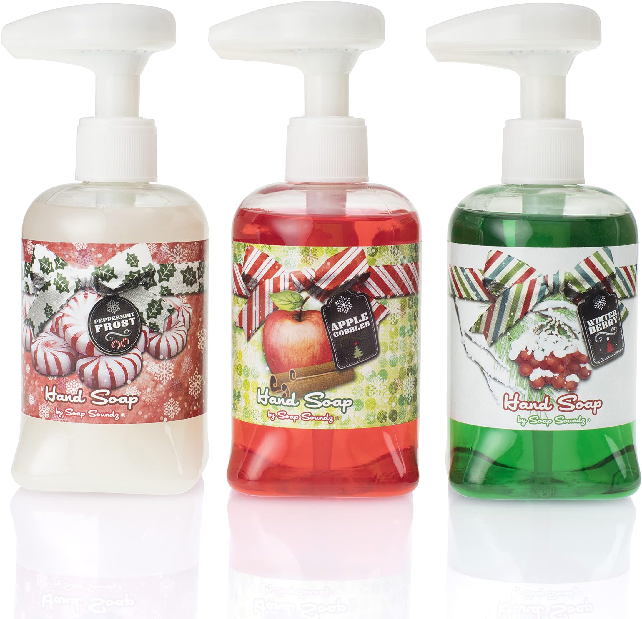 Musical Hand Soap - Christmas Set (3 bottles) by Soap Soundz