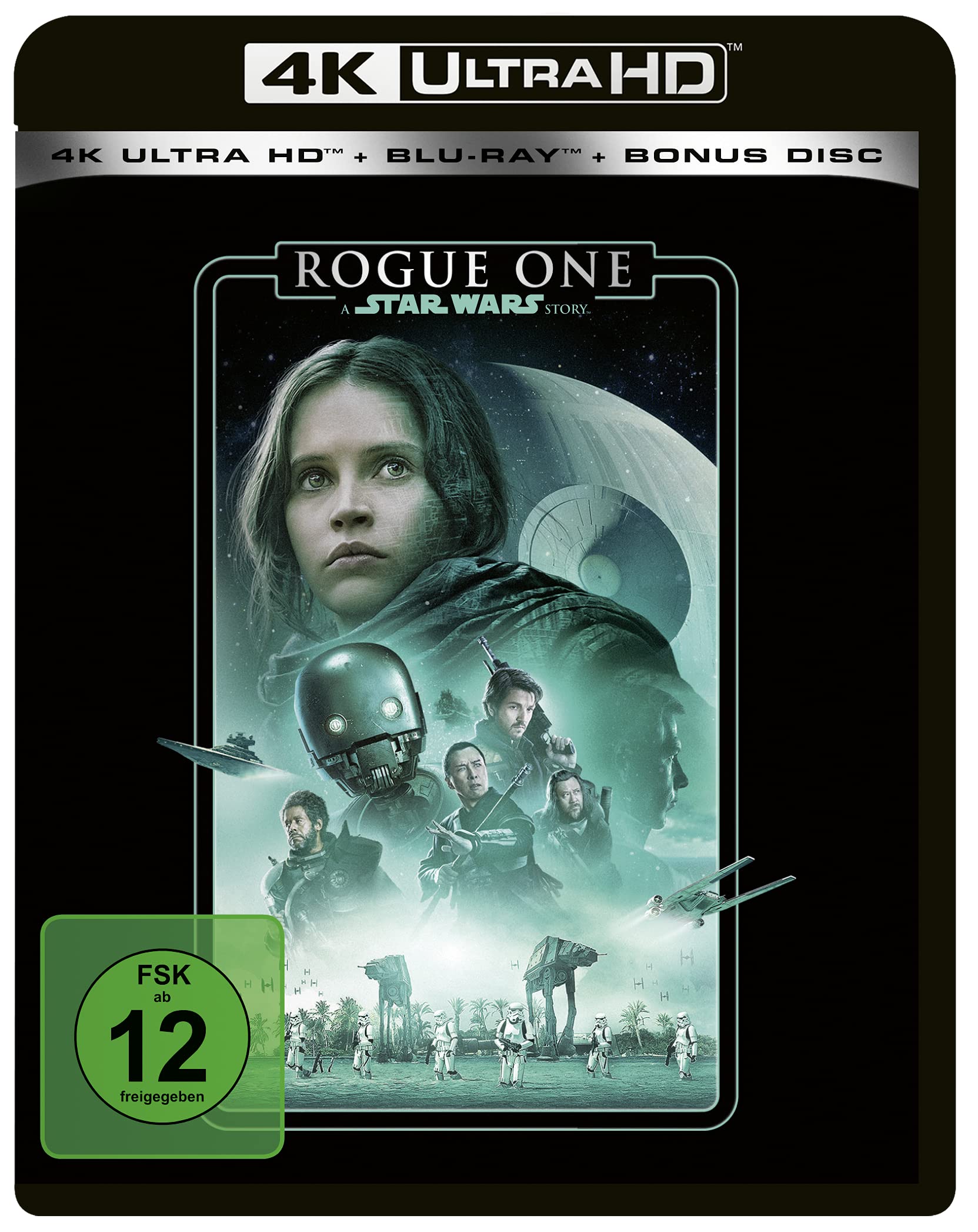 Rogue One: A Star Wars Story 4K, 3 UHD-Blu-ray (Line Look 2020)