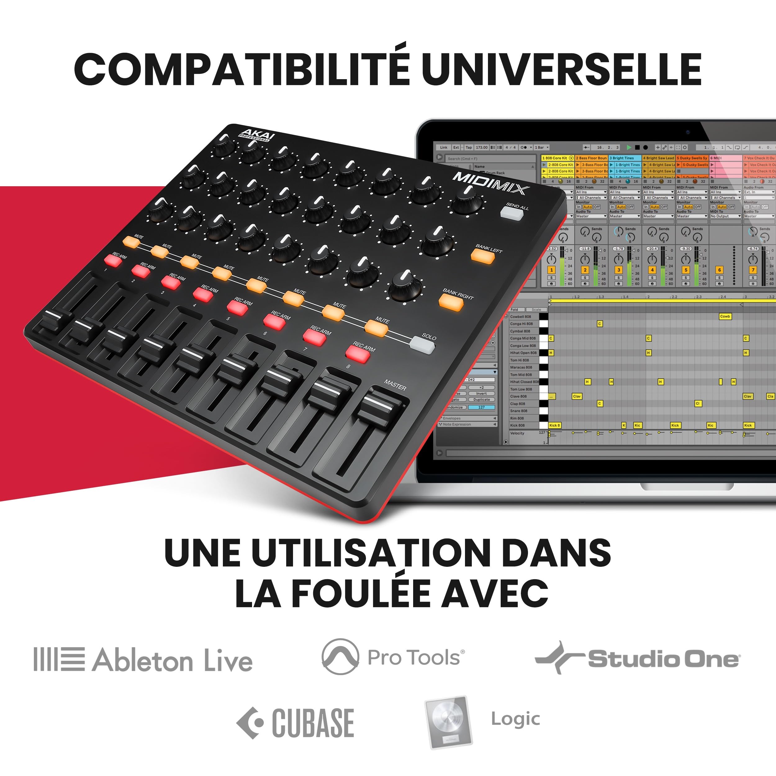 Akai Professional MIDImix MIDI USB MIDI Mixer Controller | 24
