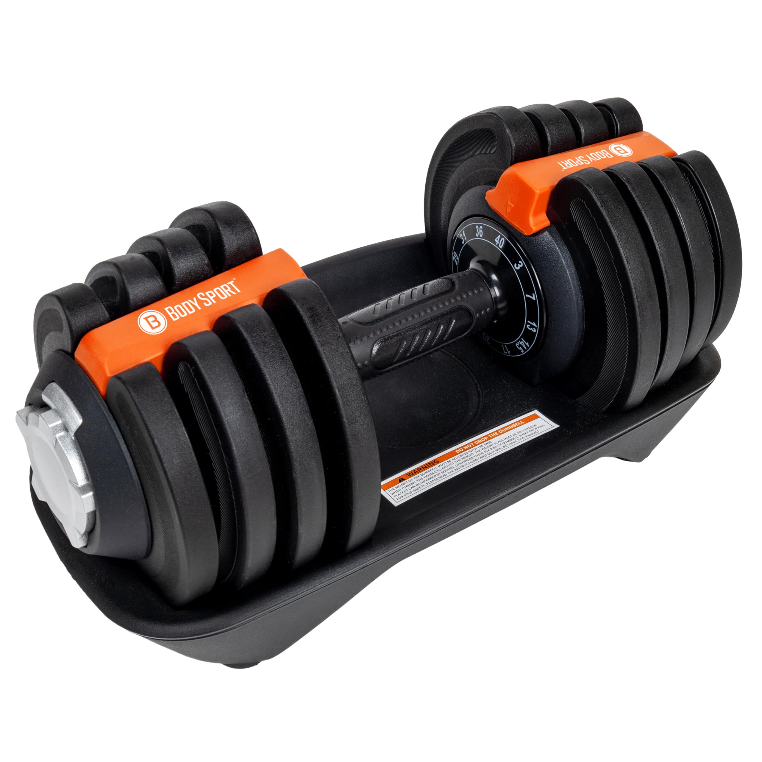 40 Pound Adjustable Dumbbells – Includes 12 Free Weights, Ranging from 3 to 40 Pounds, Ideal for Home Gym Workouts and Weight Training