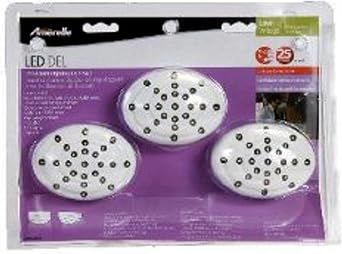 Amerelle LED30HBAM LED Accent Light, 3 Pack, White
