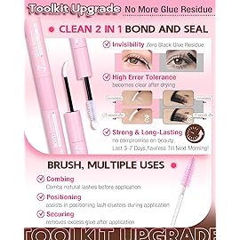 Goddvenus Brown Wispy Lash Clusters Kit Manga Eyelashes Clusters Natural Cluster Eyelash Extensions Kit Fairy DIY Lash Extension Anime C Curl Waterproof Individual Eye Lashes