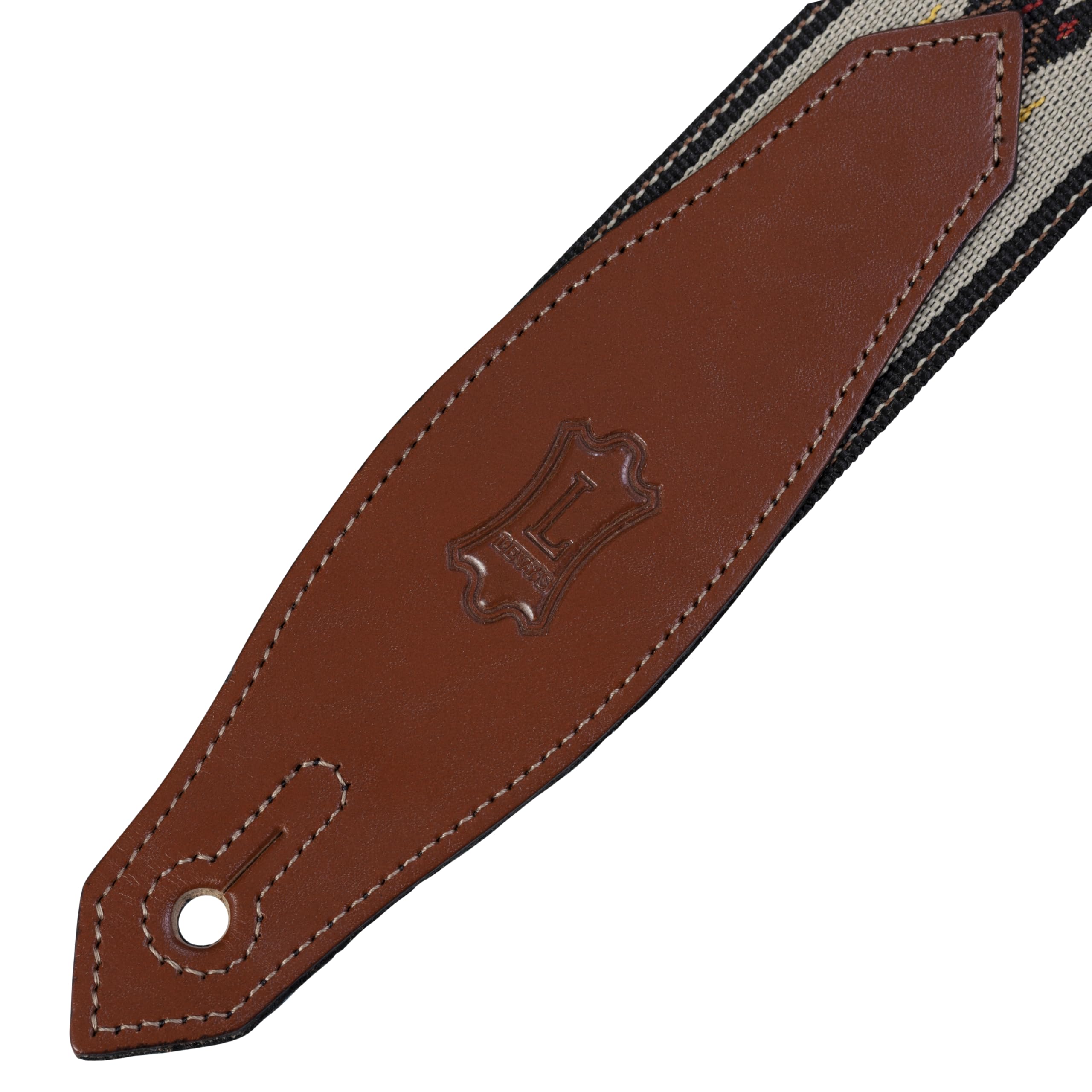 Levy's MSSN80-TAN Gitarrengurt Tan (Polypropylen, Navajo, Jacquardwebung)