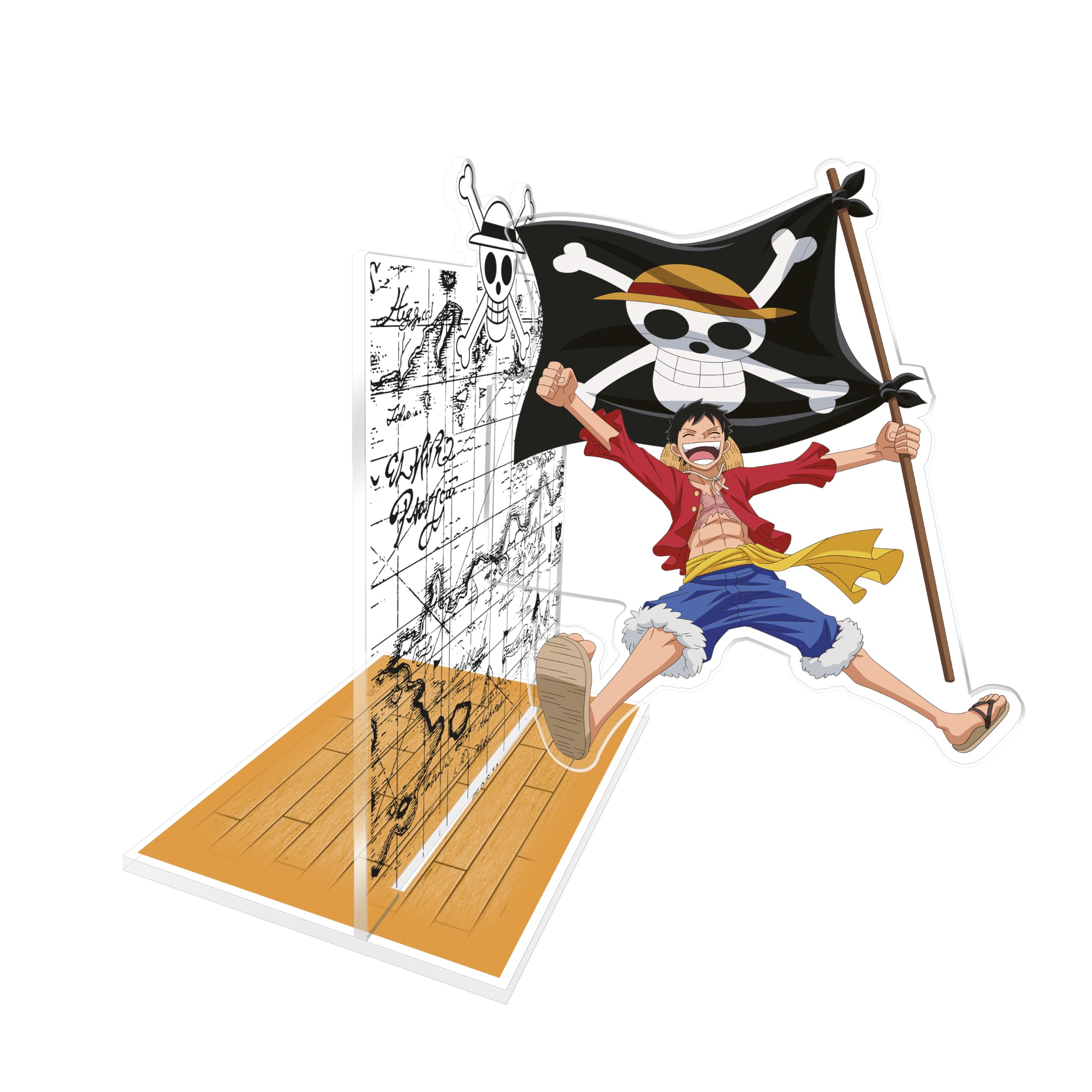 Amazon.com: One Piece - Acryl Bookend - Luffy : Home & Kitchen