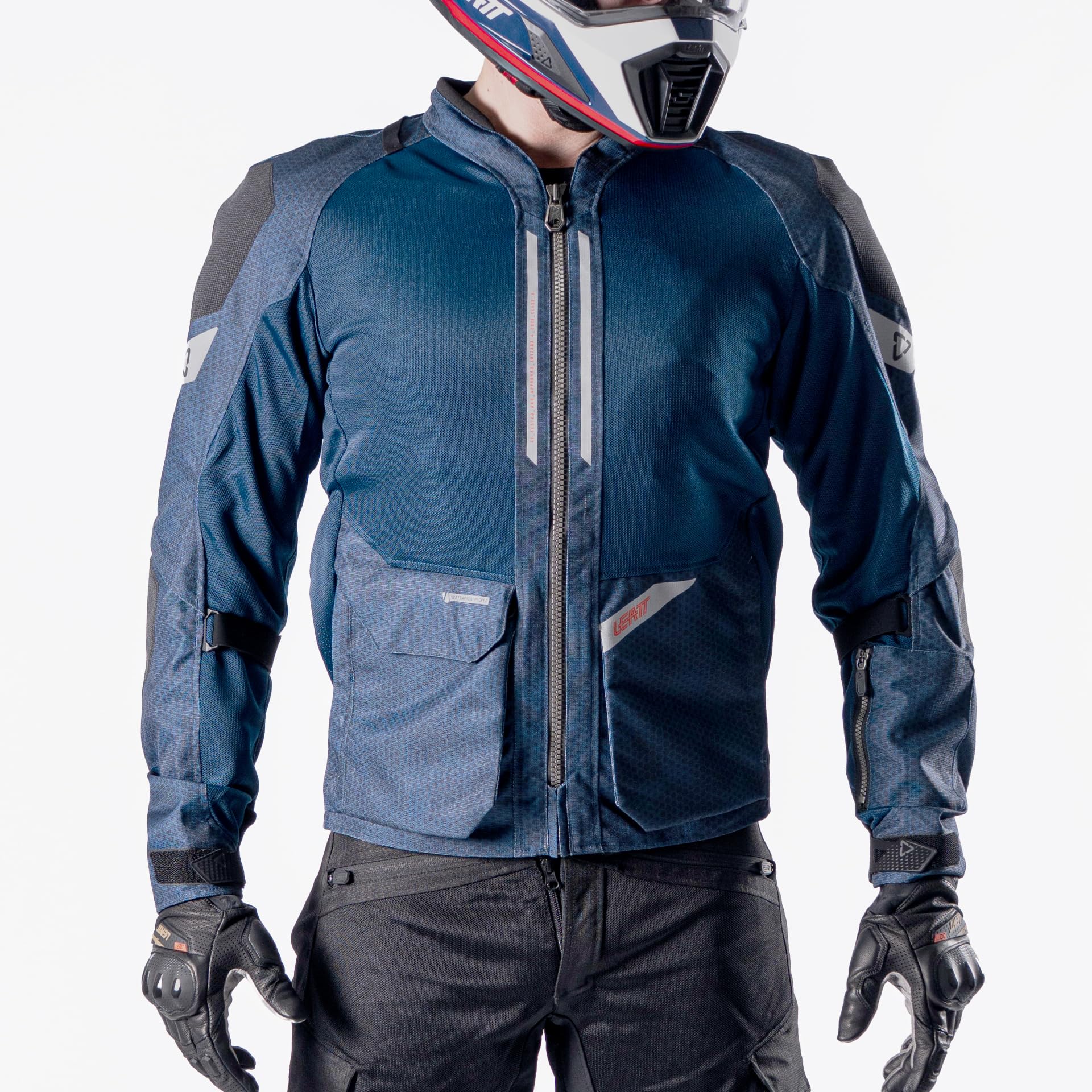 Leatt Kurtka ADV FlowTour 4.5 Short #L/US42/EU52 niebieska nocna