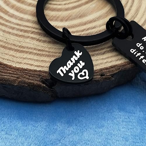 Miniatura 2 de Llavero de acero inoxidable con texto en inglés May You be Proud of the Work You Do, regalo para voluntario, entrenador, mentor, enfermera, médico,