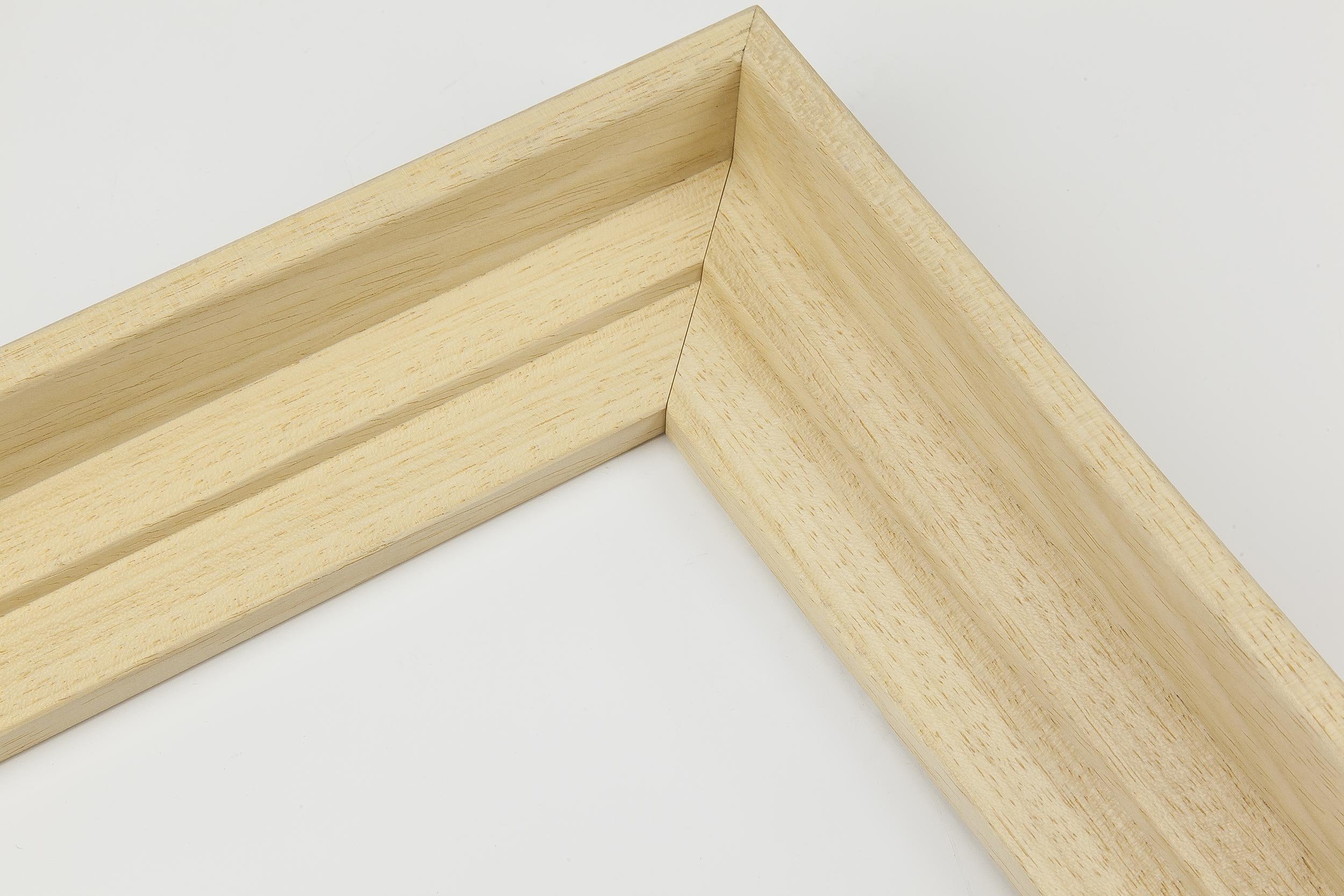 ConKrea - Quadro su Tela Canvas INTELAIATO - con Cornice - Ramo di MANDORLO Fiorito per Van Gogh - 50x70cm - Stile Contemporaneo Legno Naturale - (cod.296)