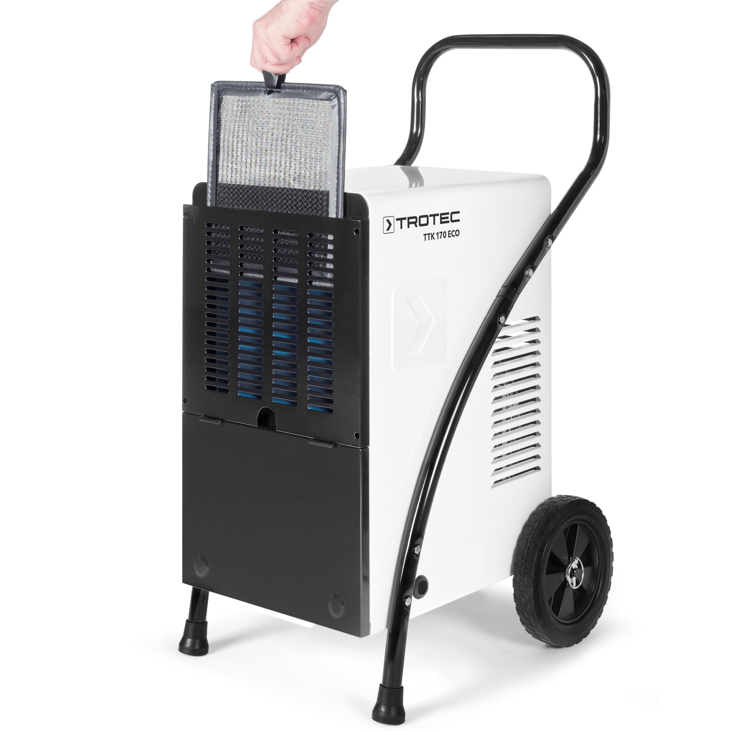 TROTEC TTK 170 ECO Luftentfeuchter Bautrockner mit Betriebsstundenzähler