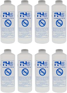 FHS SmokeLess Lite 자동차 오일, 0.9L(1쿼트), 8팩