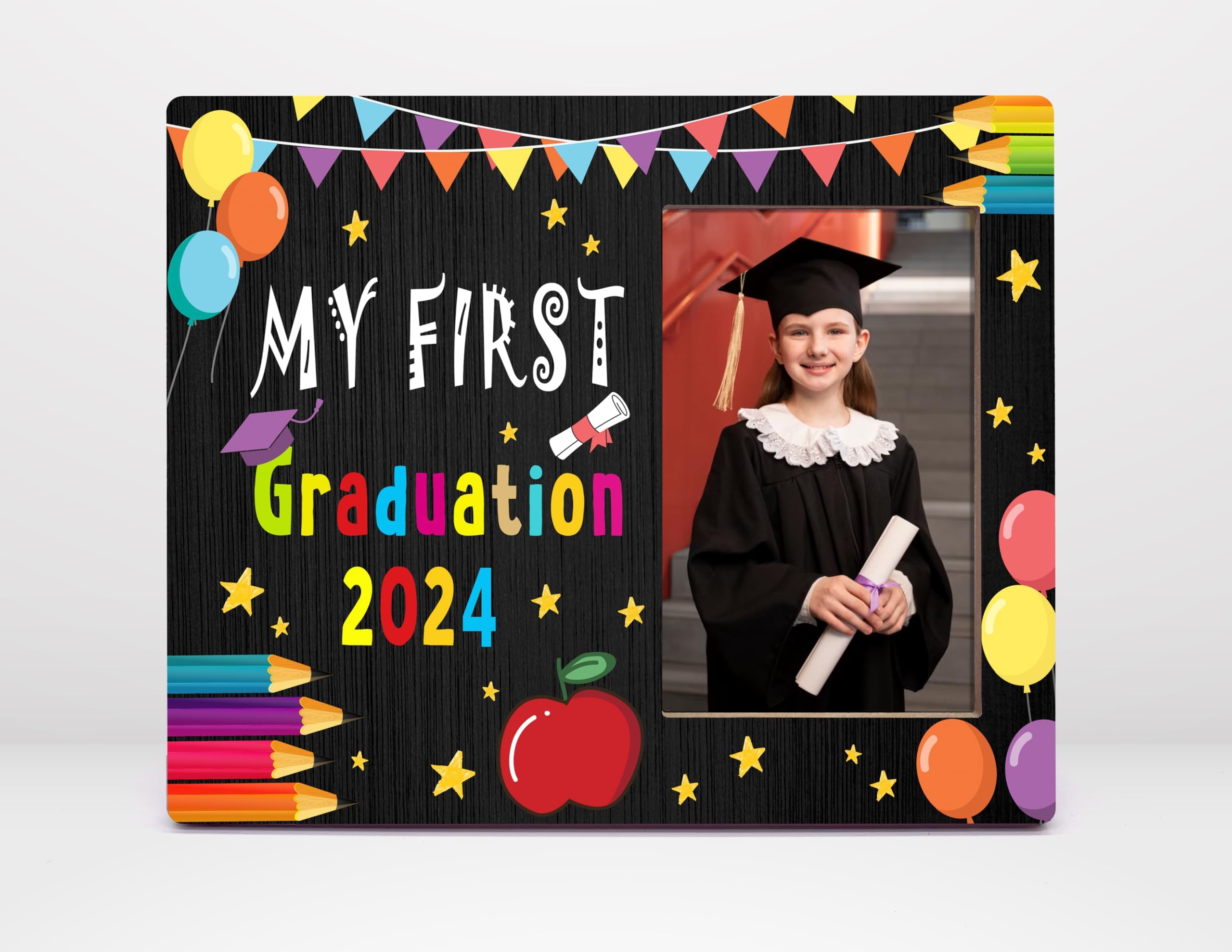 Amazon.com - Orchroma My First Graduation 2024 Picture Frame - 2024 ...