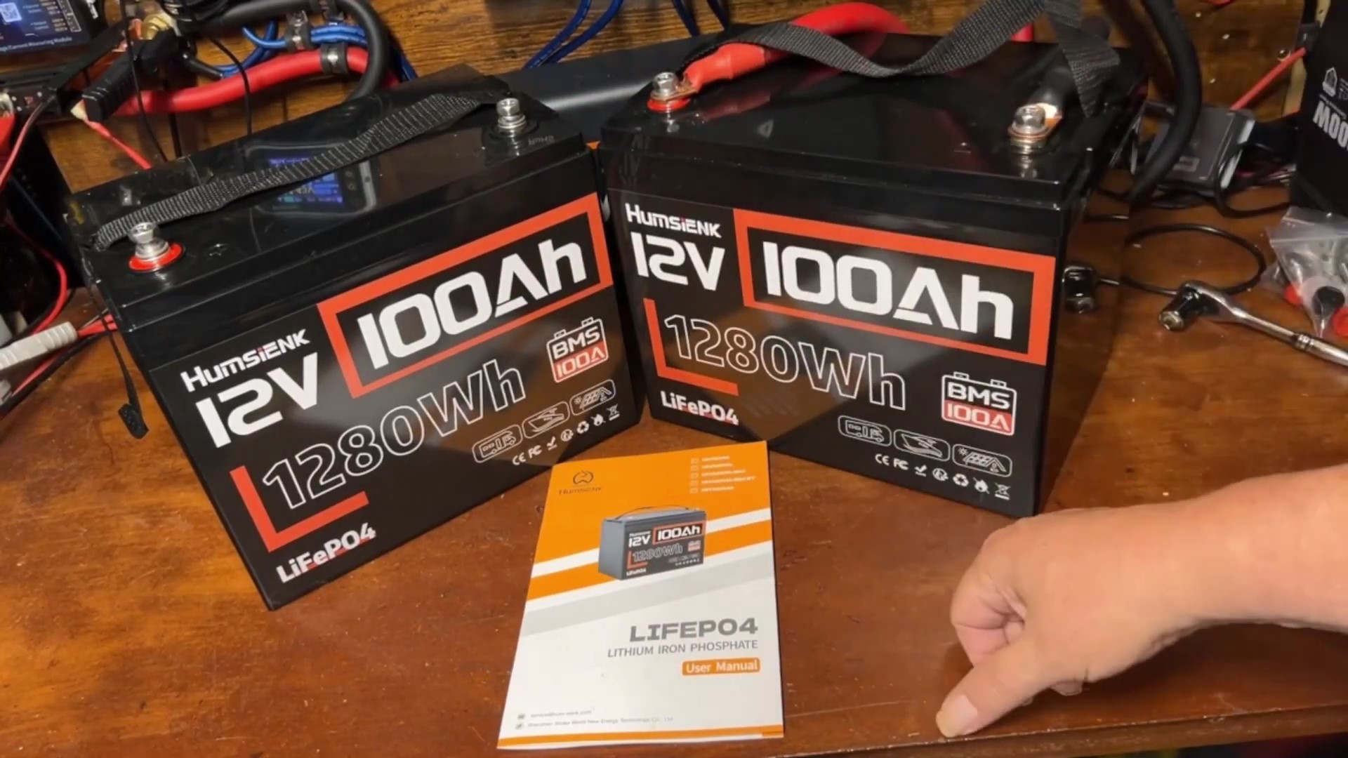 Amazon.com: HumsiENK 12V 100Ah LiFePO4 Battery Lithium Deep Cycle
