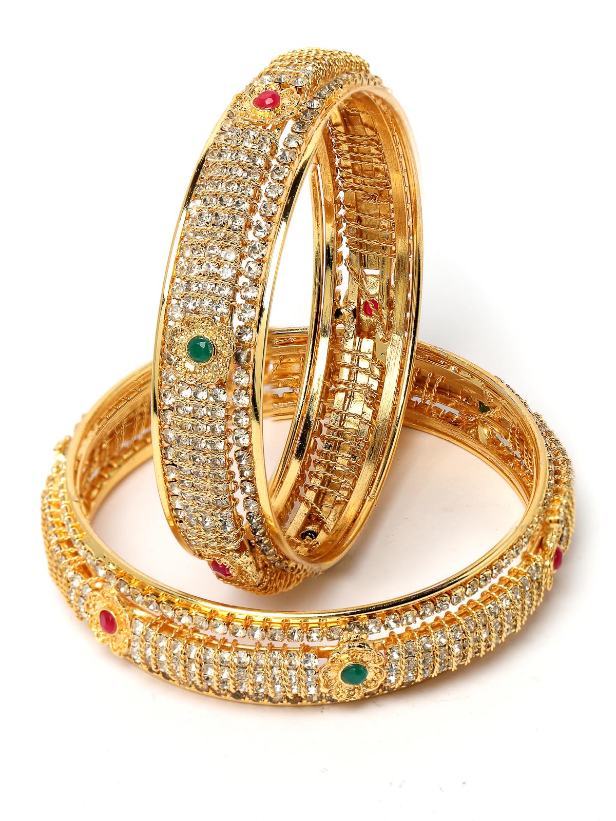 See full amazon price history chart for Sukkhi Sparkling Gold Plated Multicolor Crystals Stones Broad Bracelet Bangle Set Jewellery for Women & Girls|Set of 2|Birthday Anniversary Gift for Women|B105963 Sukkhi Sparkling Gold Plated Multicolor Crystals Stones Broad Bracelet Bangle Set Jewellery for Women & Girls|Set of 2|Birthday Anniversary Gift for Women|B105963 (B0CPPCS384) Amazon Price History, Amazon Price Tracker