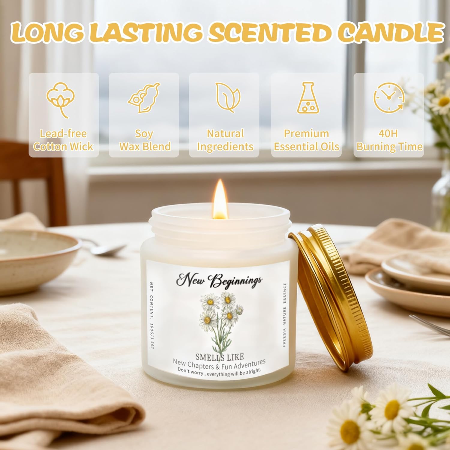 New Beginnings Box Gifts for Women, Divorce Break Up Gift Basket Farewell Gifts For Coworkers, New Job Going Away Goodbye Good Luck Gift Baskets Graduation Retirement New Home Christmas New Year Gift