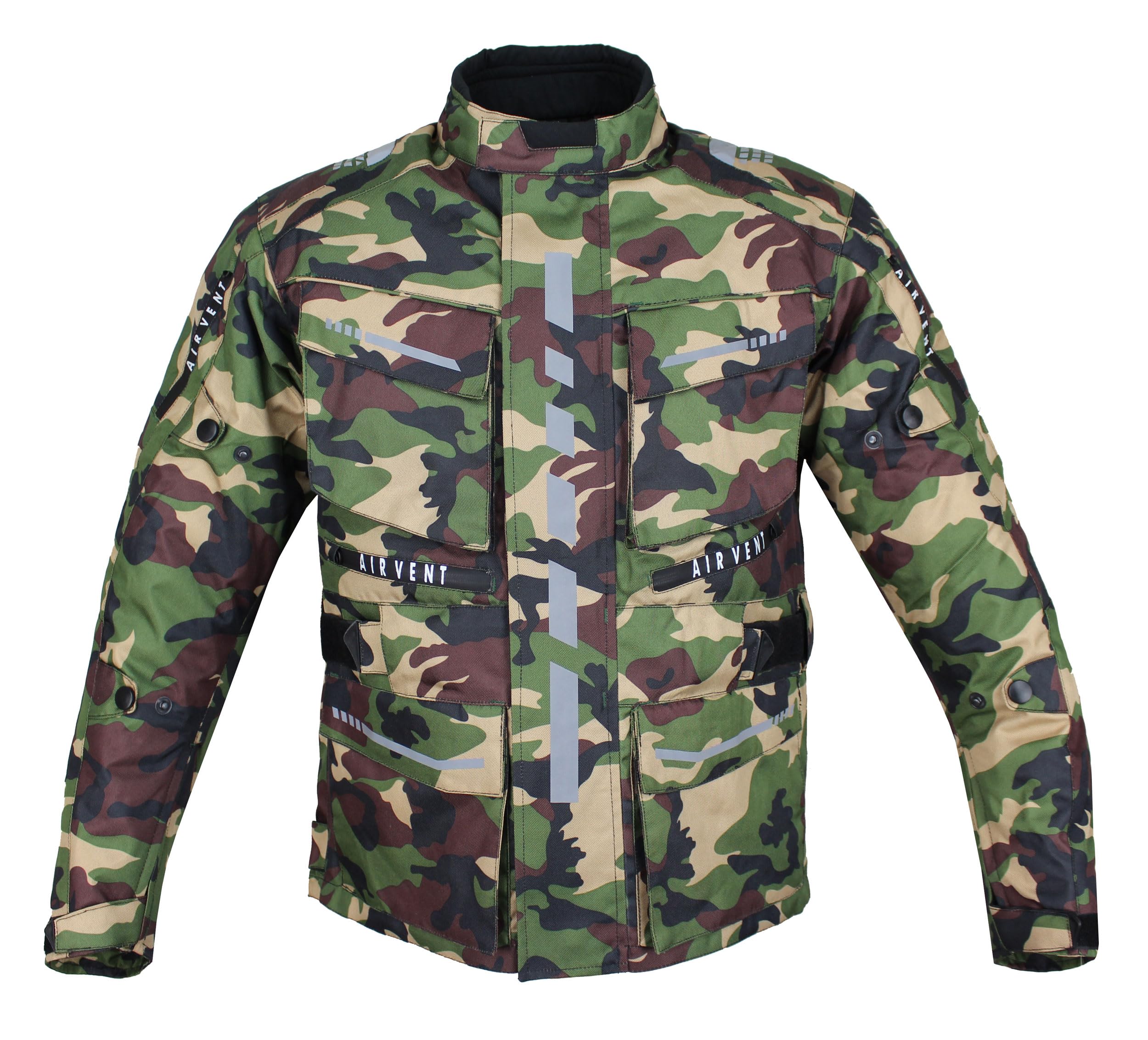 Euro Stars Herren Motorrad Jacke Textiljacke Biker Touring Jacke Motosport Sutzjacke Wassedicht mit Protektoren Racing Quad Jacke Polyester