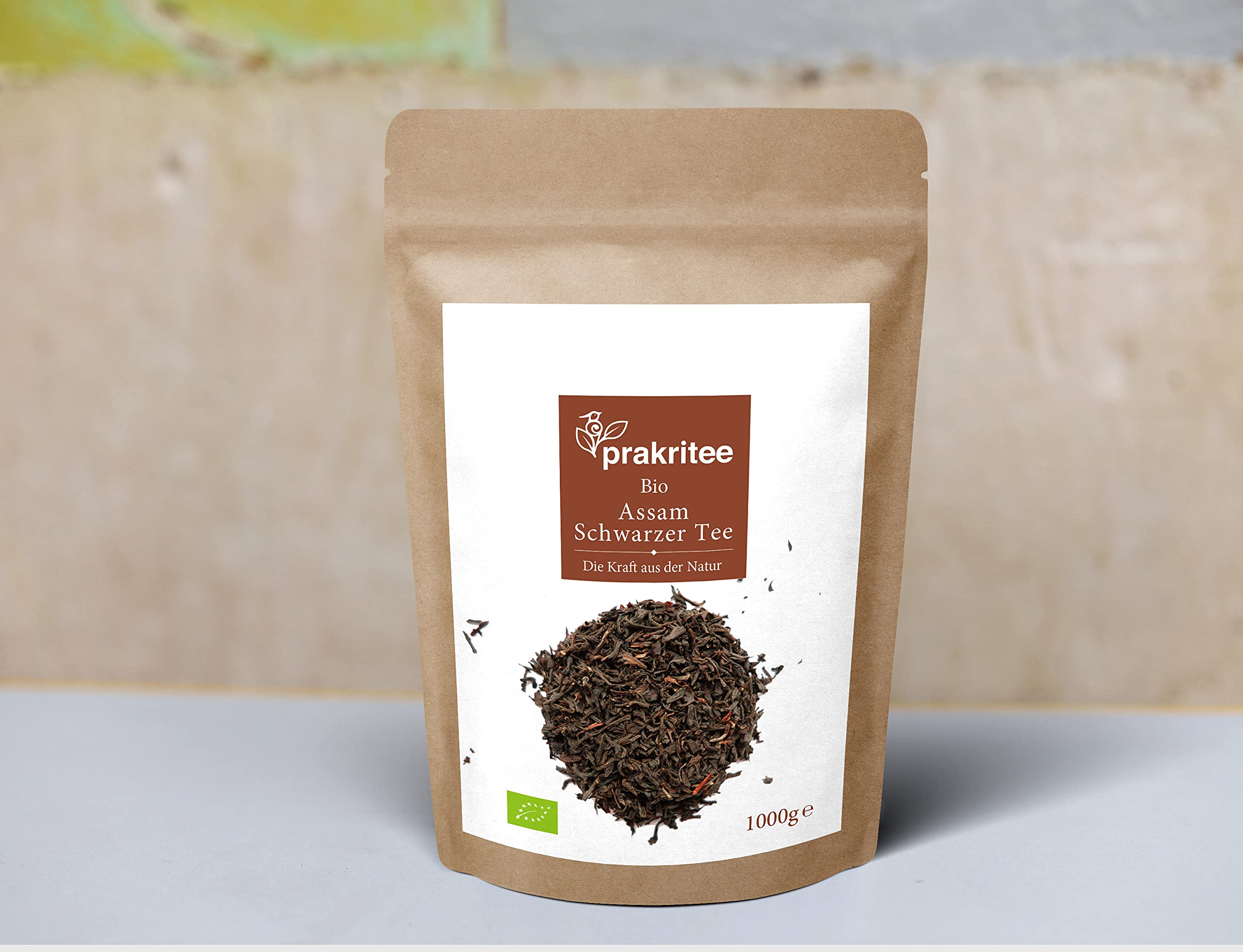 BIO Schwarzer Tee Assam 1000g | Ostfriesentee | ORGANIC Black Tea | Loose Tea Leaf Black Tea | English Breakfast | DE-ÖKO-044 |
