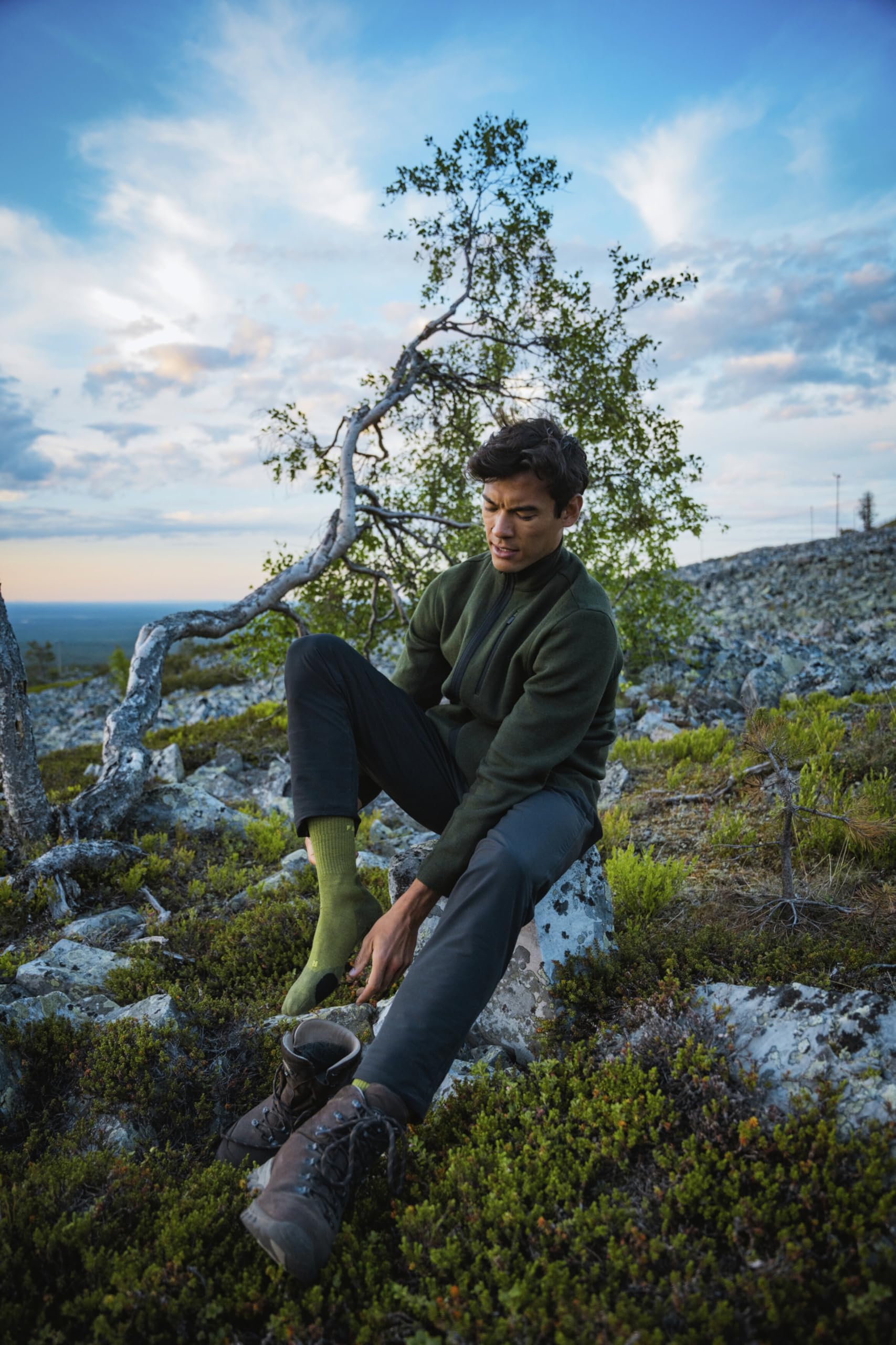 FALKE homme TK2 Cool chaussettes de randonnée rembourrage moyen | grand confort pour les terrains de montagne légers