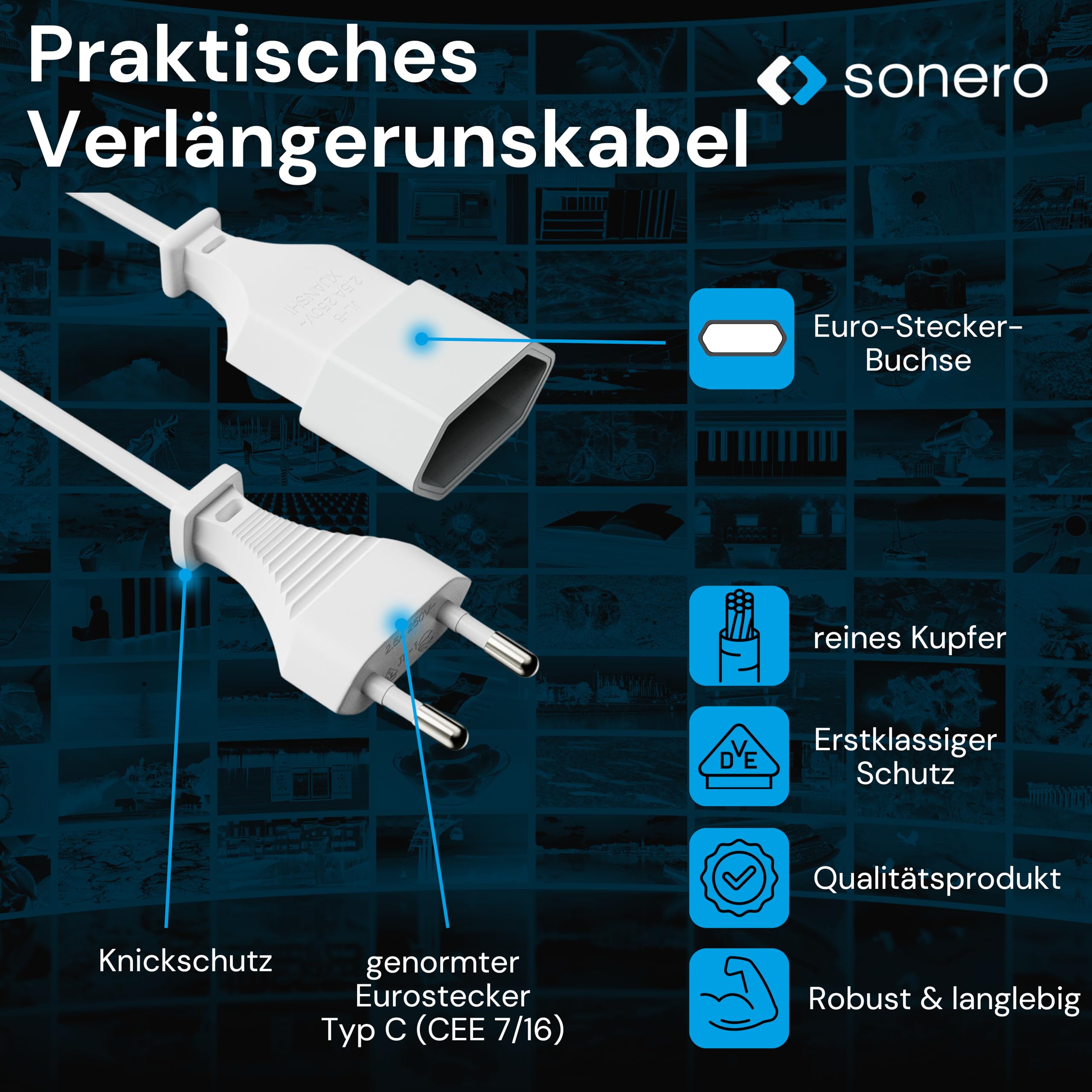 Spina Europea - Cavi Di Alimentazione / Cavi Per - Foto 2