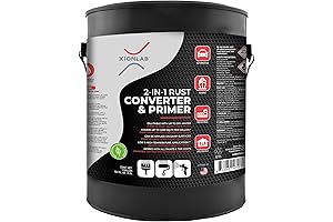 XION Rust Converter & Primer: 2-in-1 Water-Based Rust Reformer