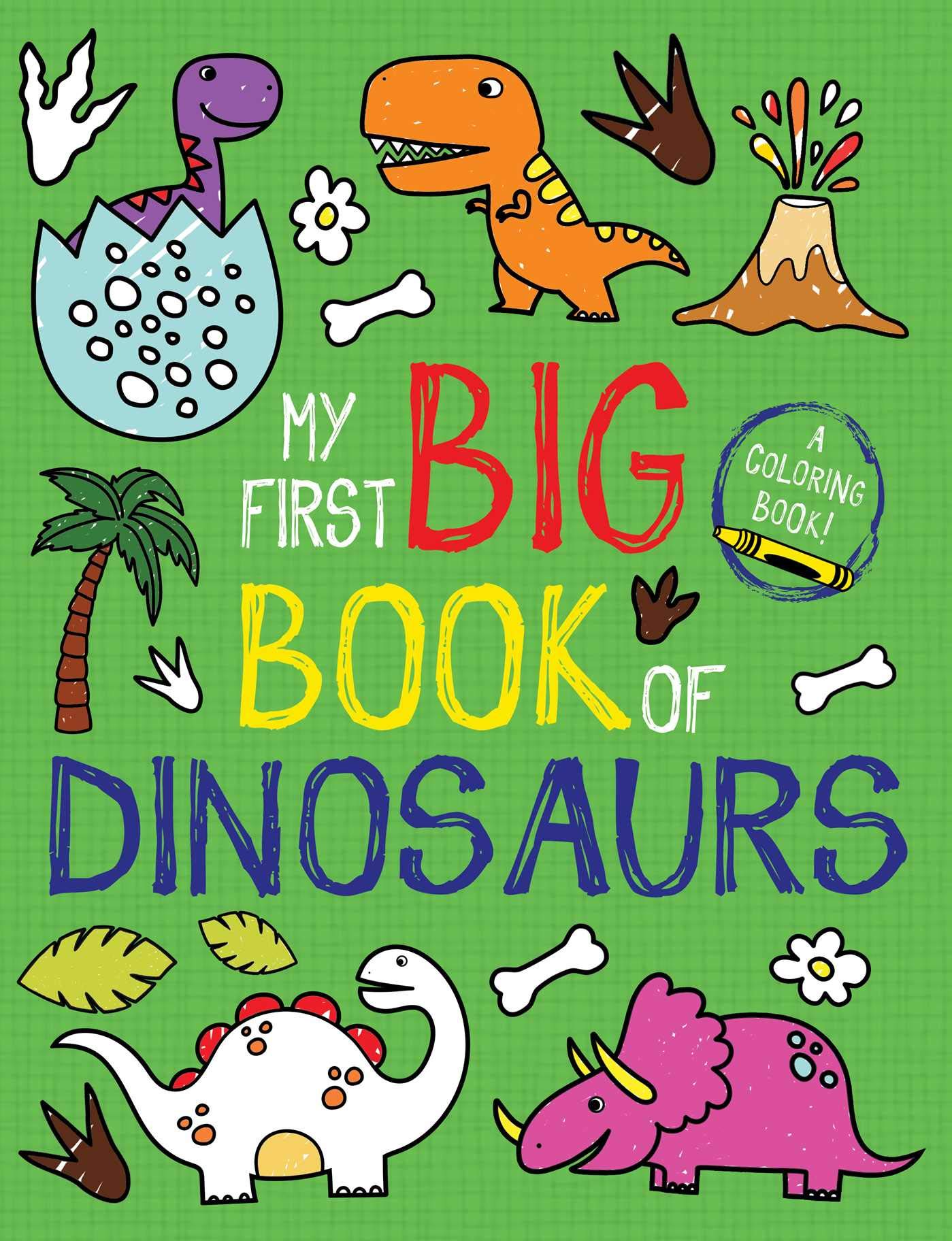 My First Big Book of Dinosaurs (My First Big Book of Coloring) Paperback – Coloring Book, 28 August 2018