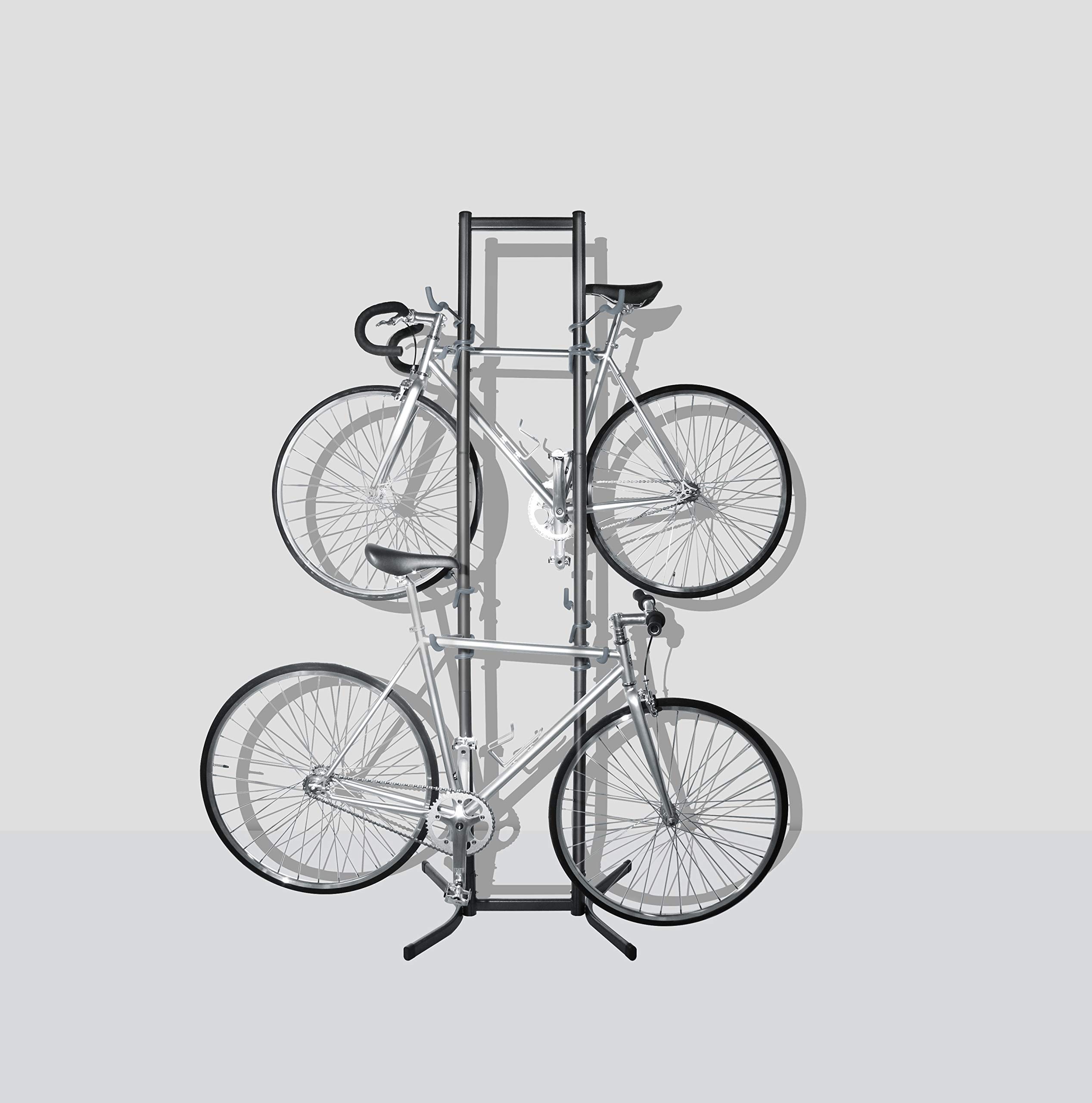 delta michelangelo canaletto two four bike gravity stand garage indoor storage adjustable