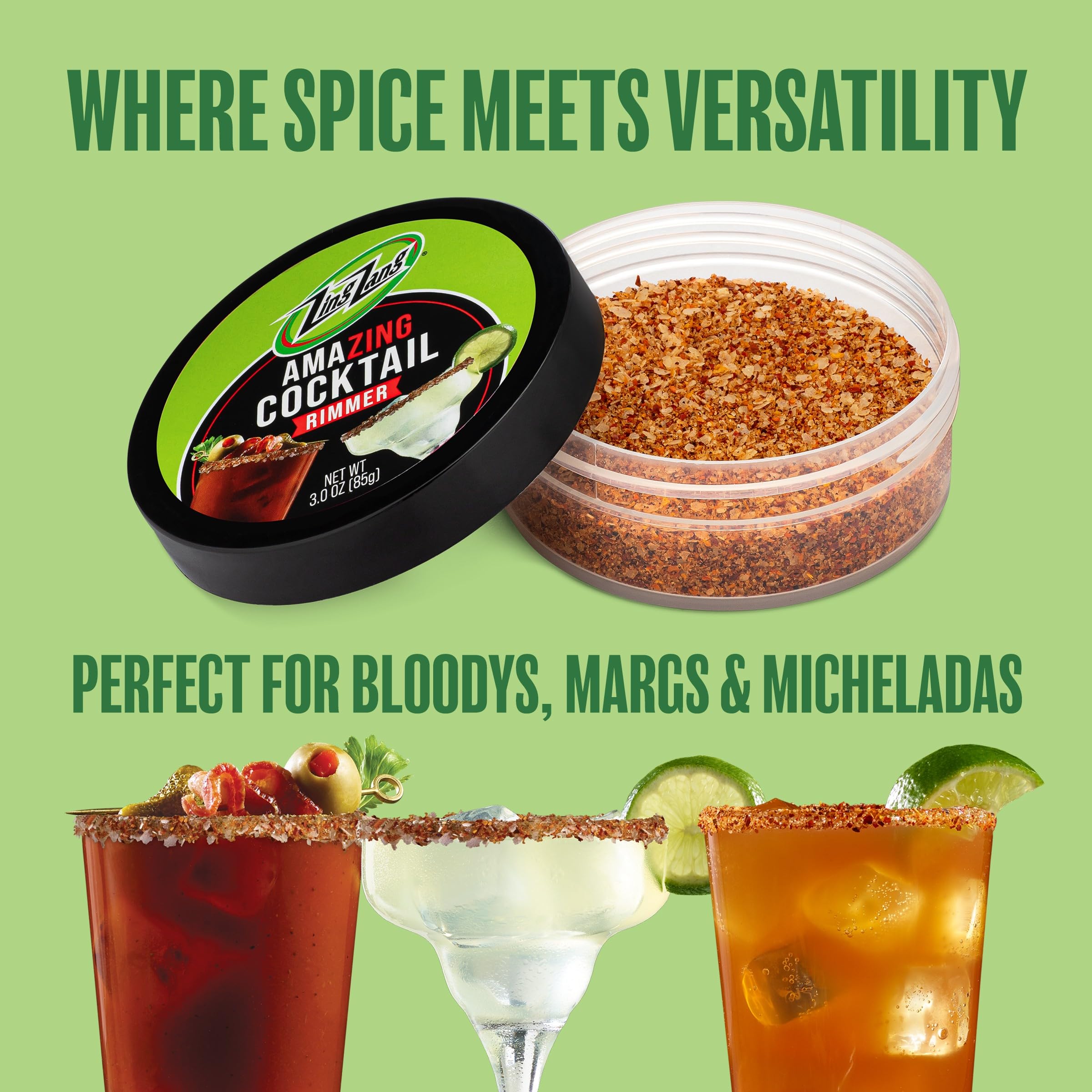 Zing Zang Cocktail Salt - Chili Lime Flavor -4