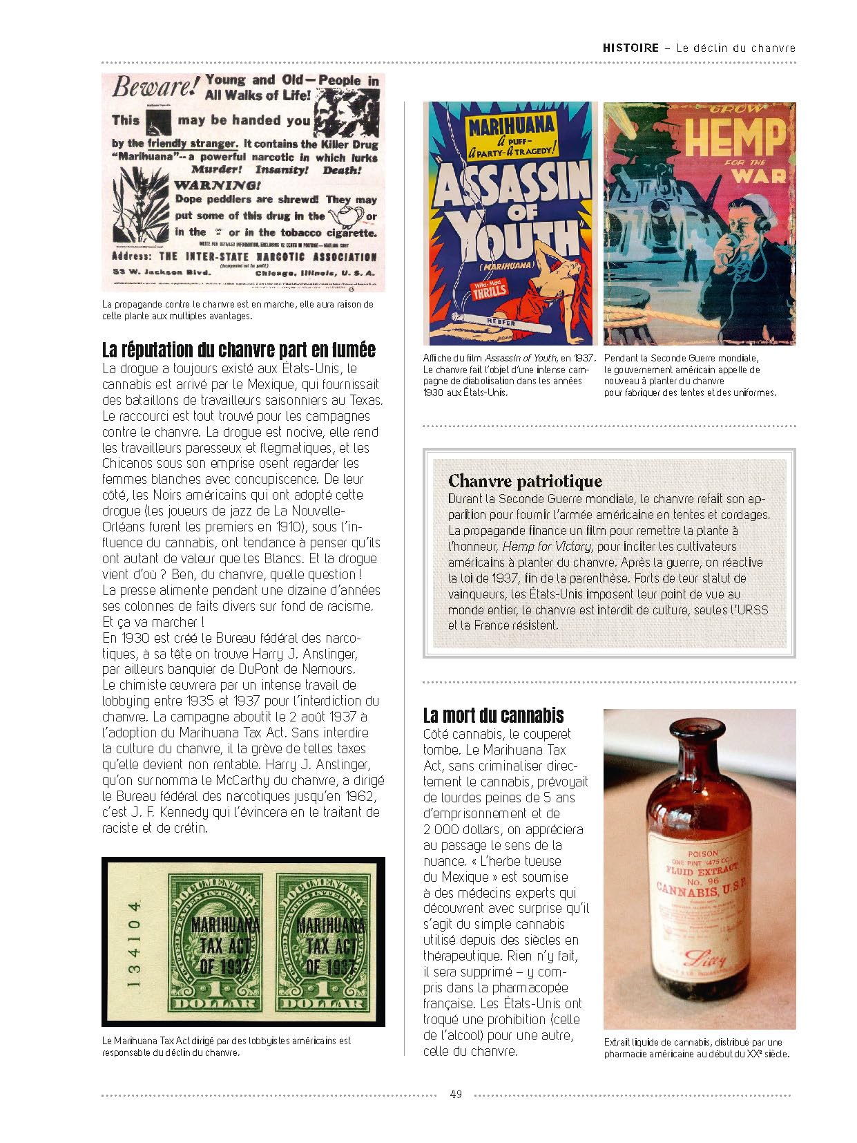 Chanvre et cannabis: Tous les savoirs, toutes les histoires, tous les pouvoirs, tous les espoirs