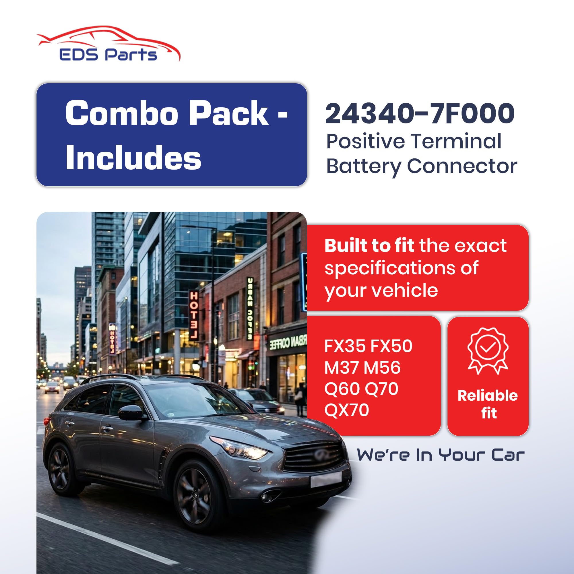 Combo Pack!! NEW Replacement 243808991A 24380-8991A Battery Fuse