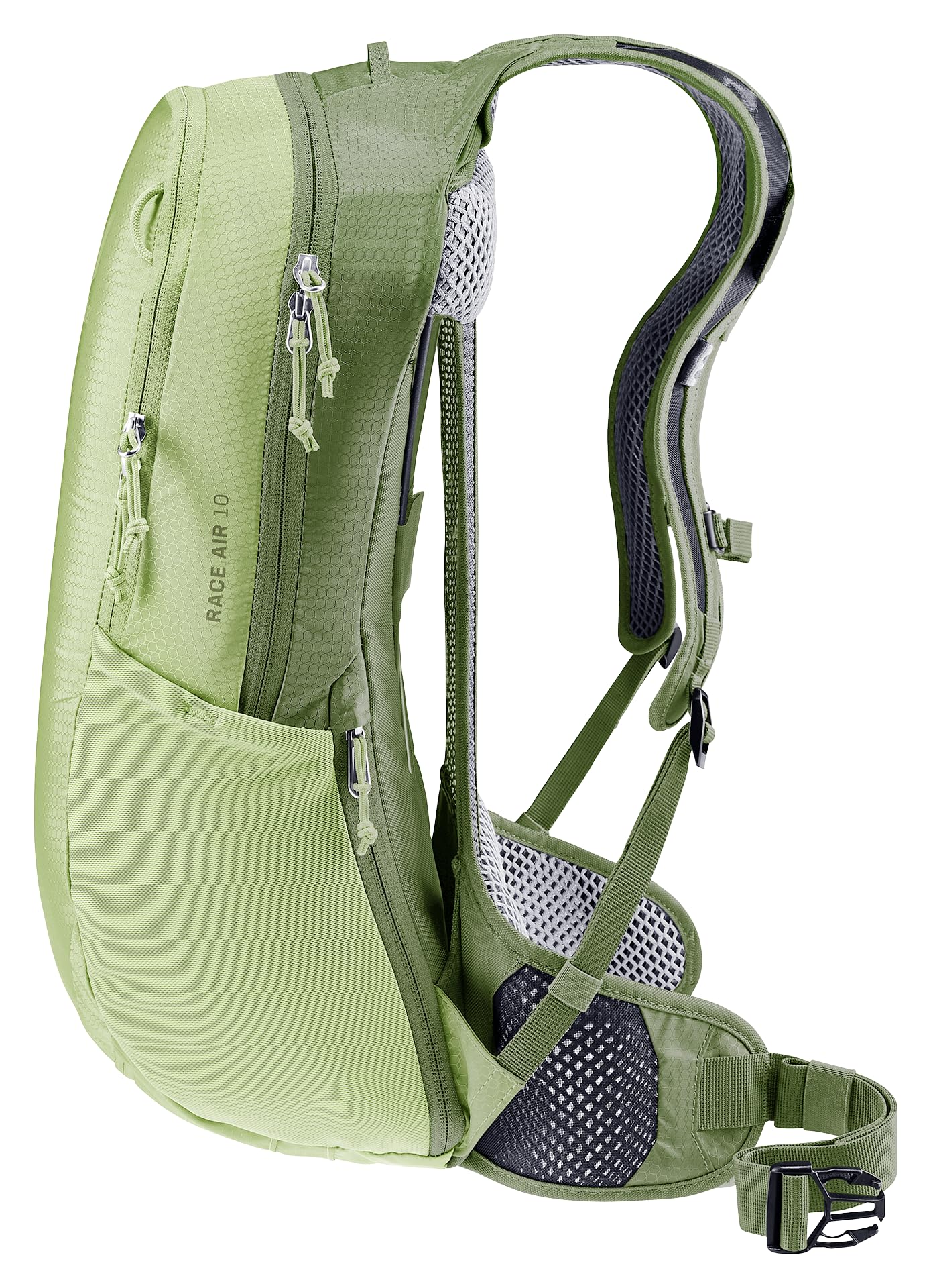 deuter Race Air 10 plecak rowerowy, Gaj mineralny, 10 L, Minimalistyczny