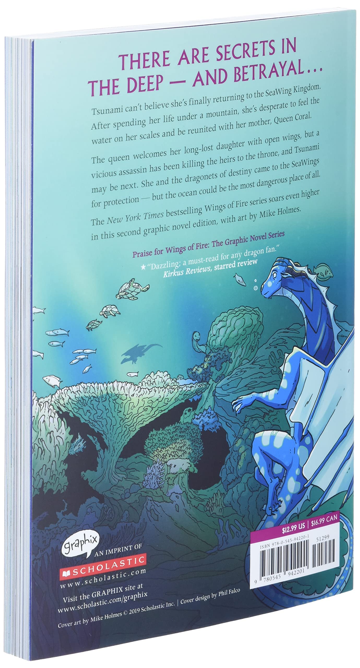 Amazon.com: Wings Of Fire Graphic Novel #02: The Lost Heir (Graphix)