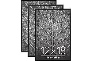 Americanflat 12x18 Picture Poster Frame Black