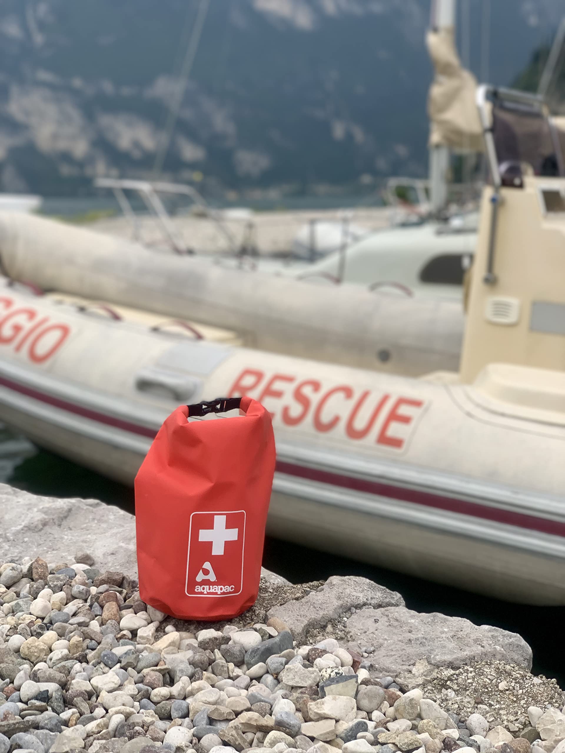 Aquapac Unisexe (174) A étanche Drybag spécialement pour Votre kit de Premiers Secours, Rouge, Taille Unique 'au kit de Premiers Secours Sac (174)