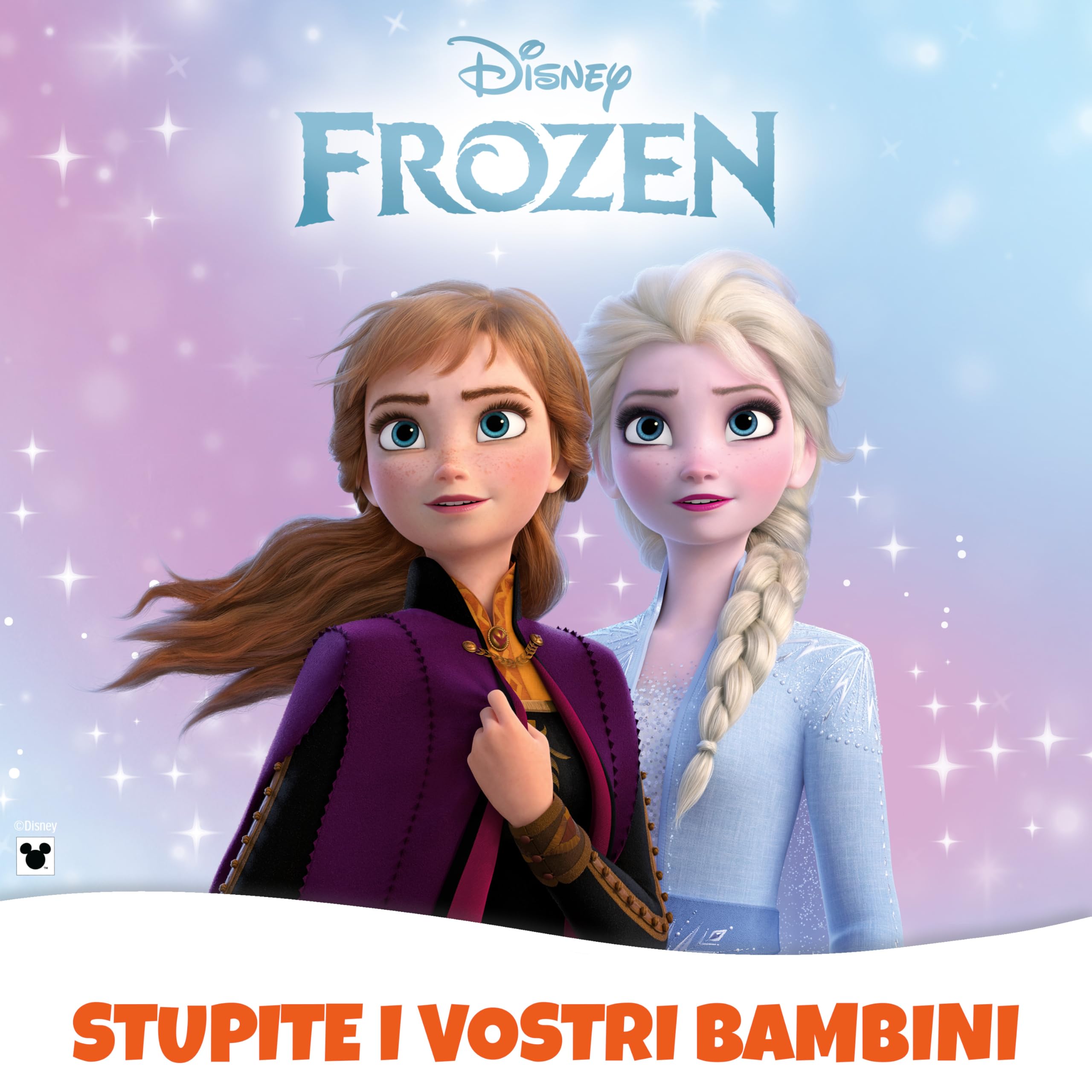 Kinder GranSorpresa Maxi Disney Frozen, Uovo di Pasqua Kinder 2026 di Finissimo Cioccolato al Latte con Sorpresa Disney Frozen, 220 g