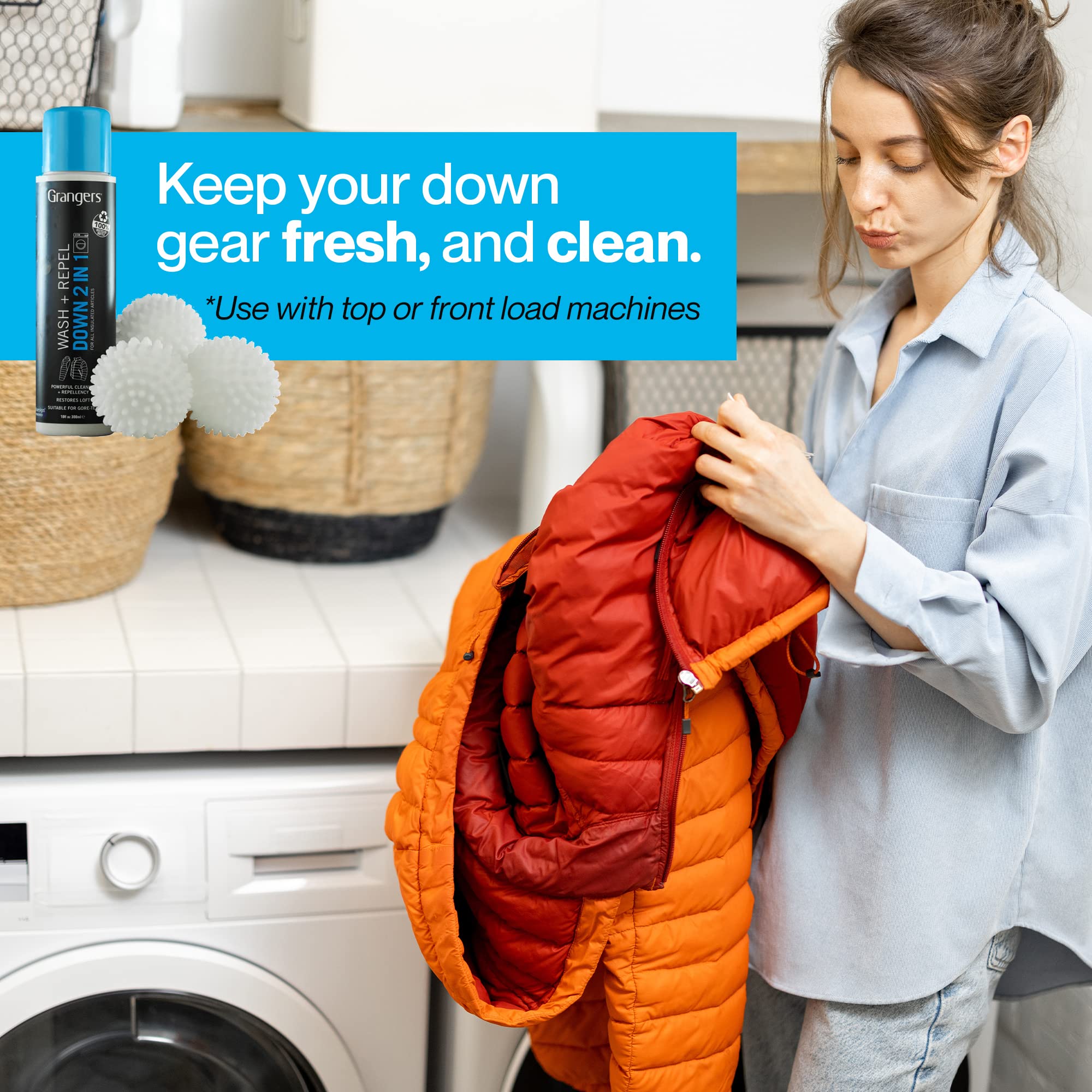 Grangersdown Care Kit With Wash Repel For Down In Desertcart INDIA