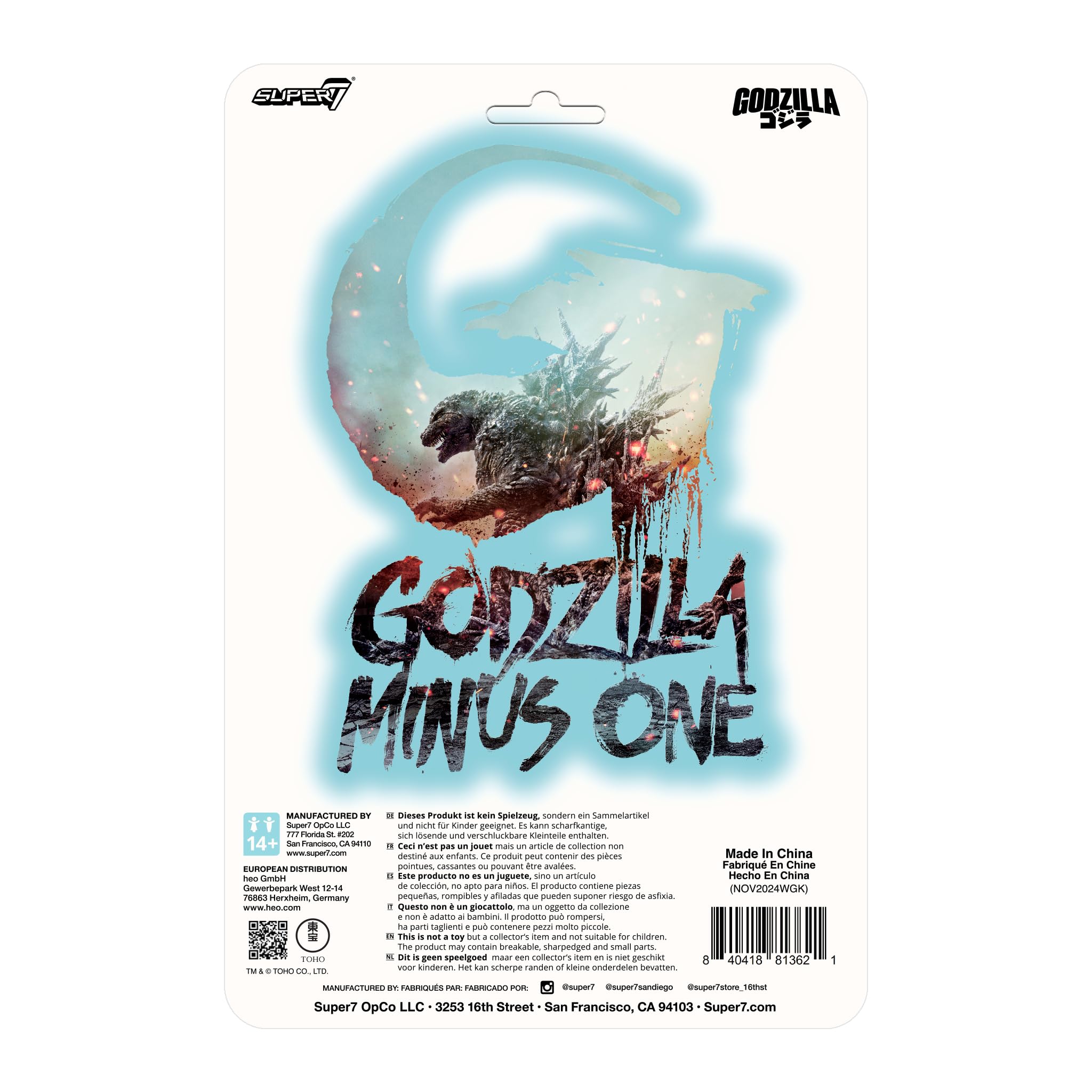 Super7 Toho Reaction Figures - Minus One (Charging) Action Figure, Multicolor, 3.75 inch Scale - Image 3