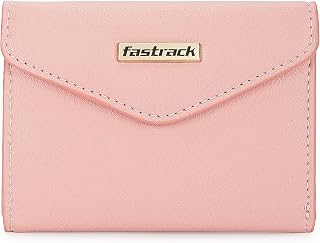 Fastrack Women Faux Leather Snug Pocket Wallet - Compact Three-Fold Wallet with Secure Flap Closure, Designed for Comforta... Price In India