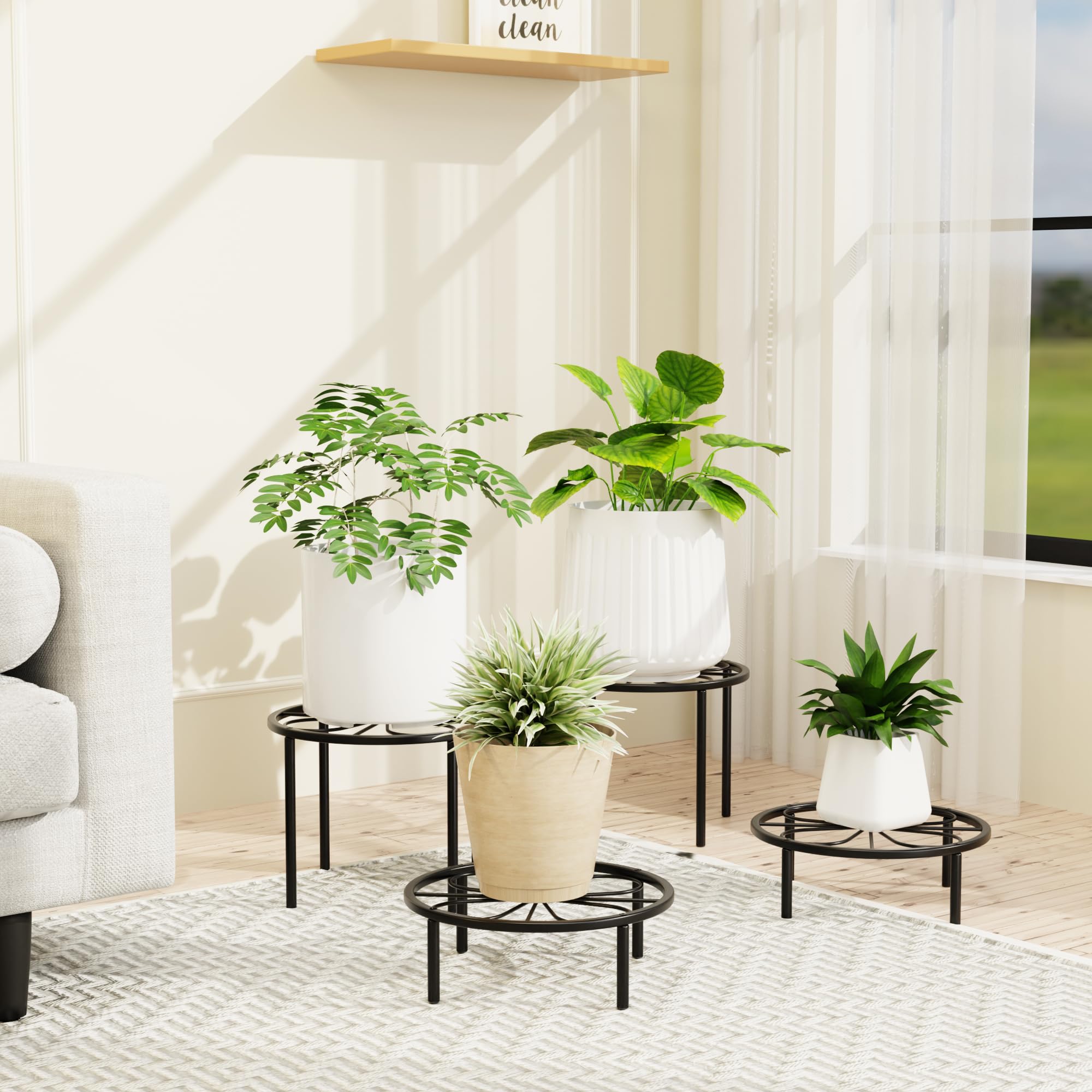Support pour plantes à feuilles