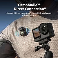 Vista 7 de DJI Osmo Action 6 Combo mejorado, cámara de acción con sensor cuadrado de 1/1.1 ″, apertura variable de f/2.0–f/4.0, duración de batería extendida