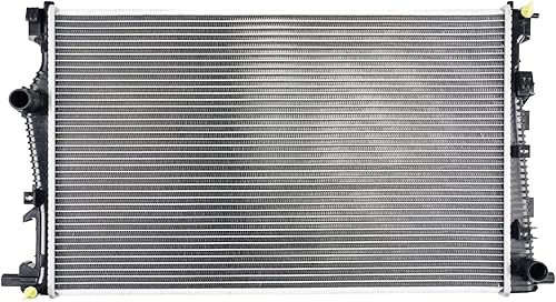 KAX CU13400 Radiador de 21 pulgadas para Cherokee 2014-2018 Chrysler 200 2015 2016 2017 1Row Aluminio Rad.