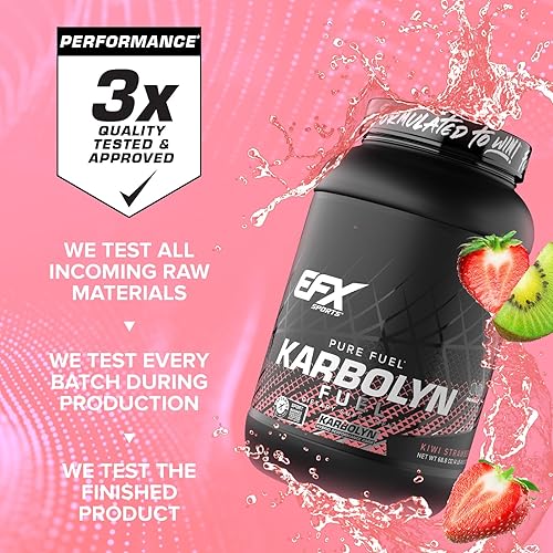 Miniatura 191 de EFX Sports Karbolyn Fuel | Polvo de carbohidratos de rápida absorción | Carga de carbohidratos, energía sostenida, recuperación rápida, sin