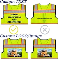 Vista 6 de Chaleco de seguridad reflectante de malla con logotipo personalizado con cremallera Chaleco de alta visibilidad para construcción al aire libre Ropa