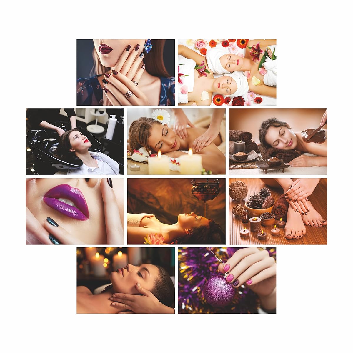 Anne Print Solutions® Spa Posters Salon Posters 13 Inch X 19 Inch* Beauty