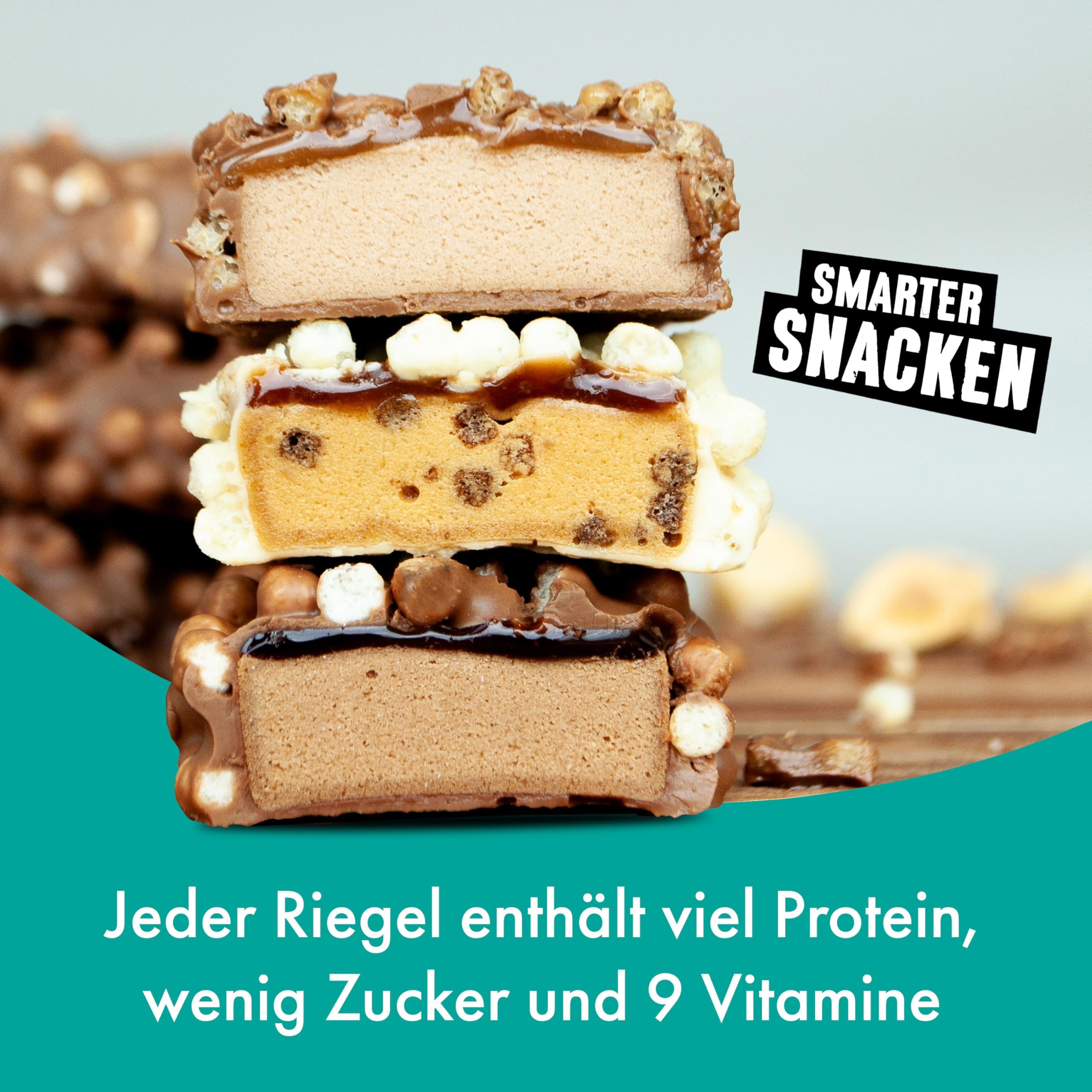 FULFIL Vitamin- und Proteinriegel Chocolate Salted Caramel, 15 x 40 g