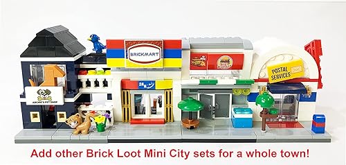 Miniatura 5 de Brick Loot Exclusivo modelo de tienda de mascotas de Mini City Archie  Juego de 155 piezas diseñado a medida  Compatible con Lego y otros modelos de